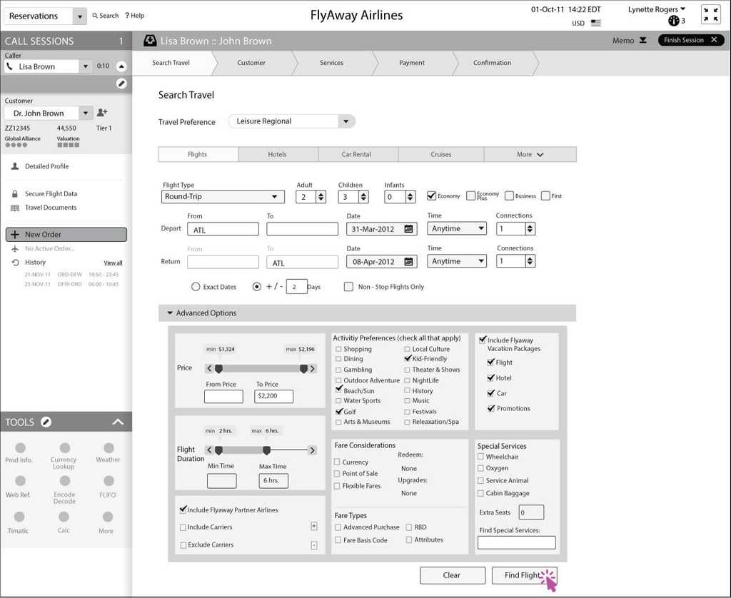 Advanced Search Options